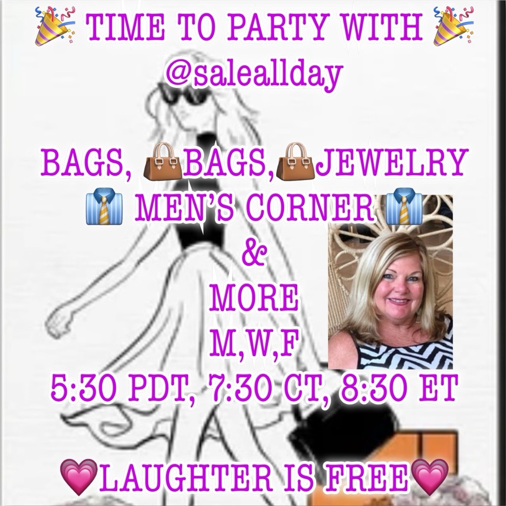 LET’S PARTY! LIVE 🎉 BAGS,JEWELRY, CHARMS MENS 👜 M,W,F 7:00 MST 8:00 CT 9:00 ET - Picture 16 of 16